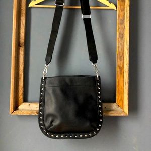 Perfect French Connection vegan leather bag.